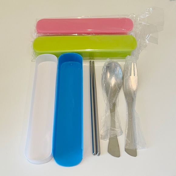Stainless Steel Portable Cutlery Set - Picture 1 of 3